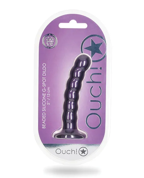 Shots America LLC Dildos Shots Ouch 5 Beaded Gspot Dildo