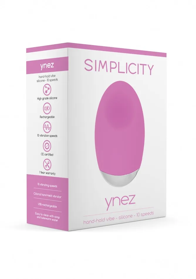 Shots Simplicity Vibrators YNEZ Handhold vibe Pink