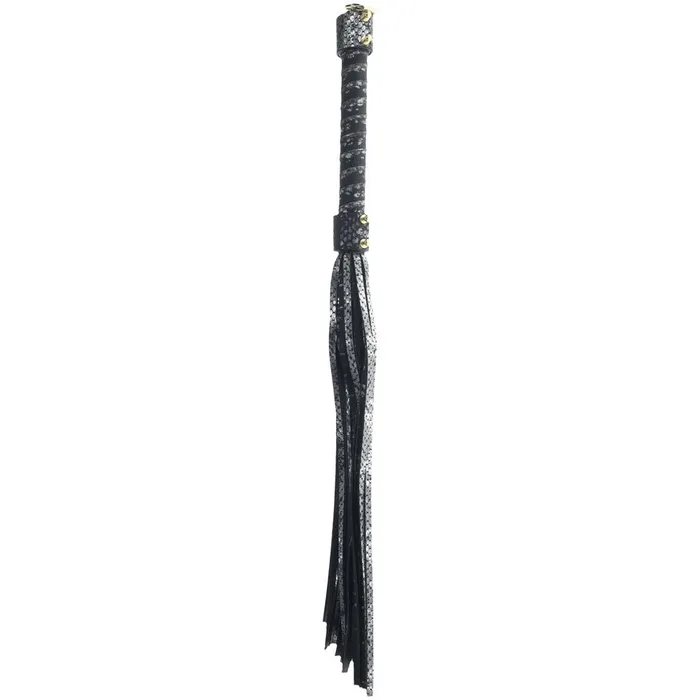 Shots Toys Anal OUCH Florence Collection Black Flogger Whip