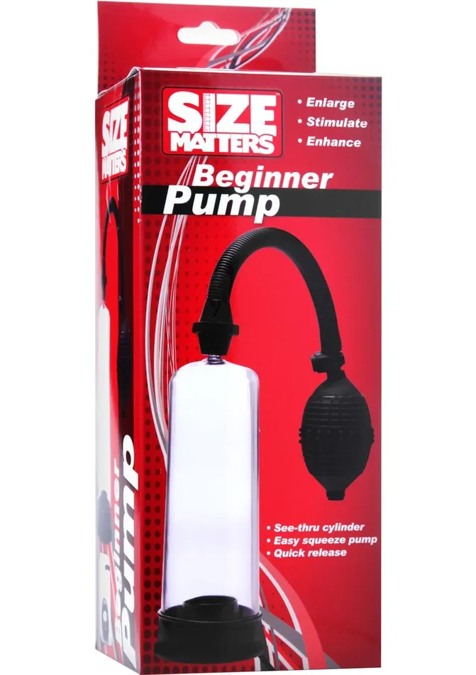 Size Matters Beginner Pump Size Matters Male Sex Toys