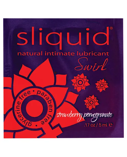 Sliquid LLC Lubricants Sliquid Swirl Lubricant Pillow 17 oz Strawberry Pomegranate