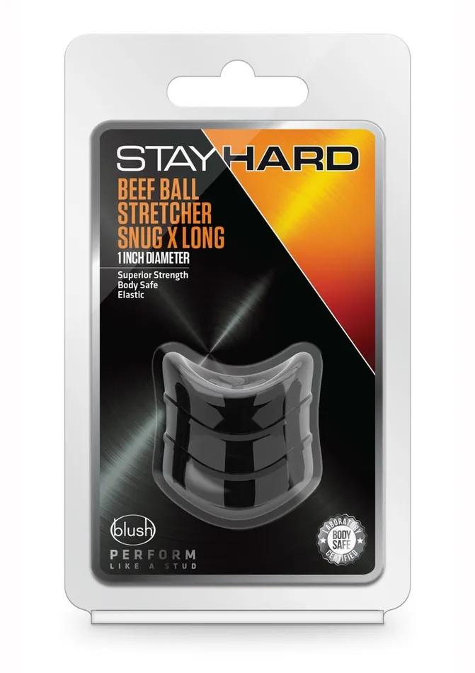 Stay Hard Beef Ball Stretcher Snug X Long Stay Hard Male Sex Toys