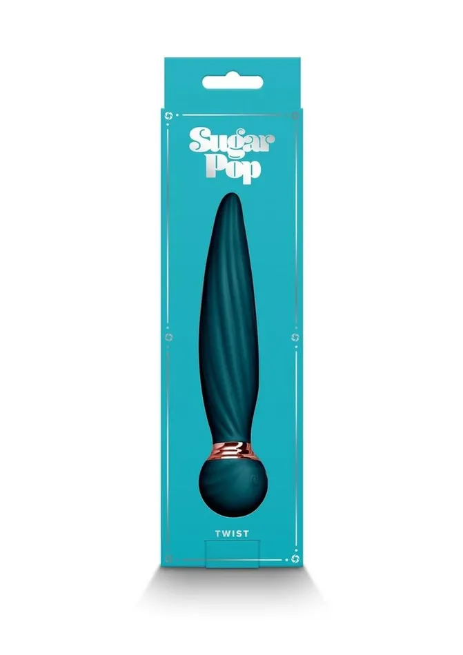 Sugar Pop Female Sex Toys Sugar Pop Twist Rechargeable Silicone Vibrator