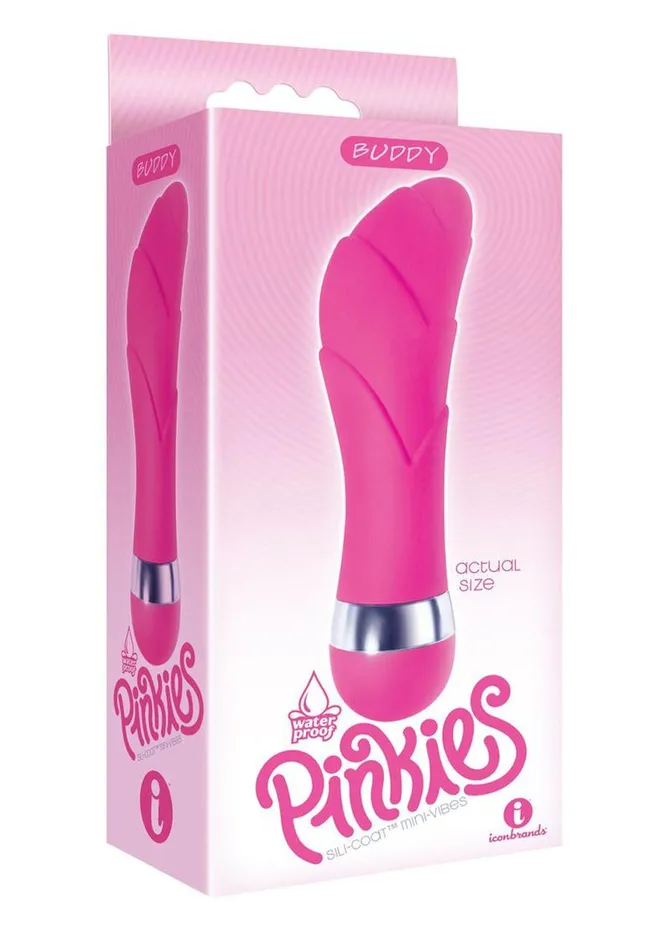 THE 9S Female Sex Toys The 9s Pinkies Buddy Silicone Mini Vibrator