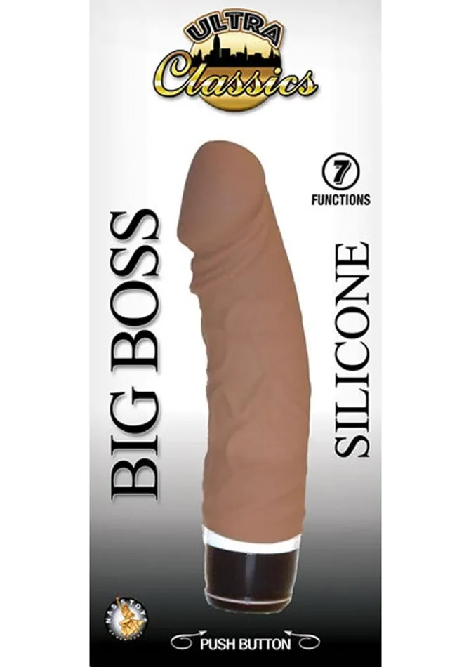 Ultra Classics Big Boss Silicone Vibrating Dildo Timeless Ultra Classics Female Sex Toys