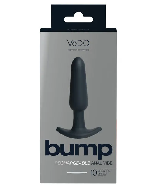 Vedo Bump Rechargeable Anal Vibe Savvy Co Anal