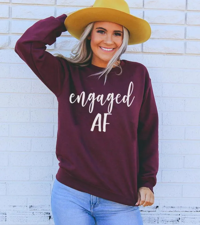 Vibrators Agate Engaged AF Sweatshirt