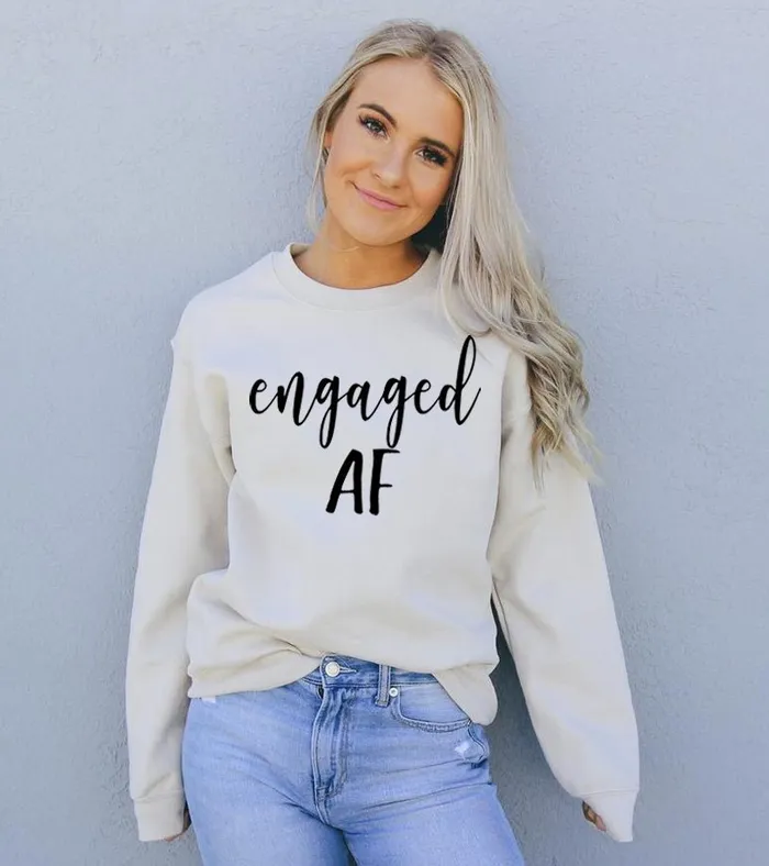 Vibrators Agate Engaged AF Sweatshirt