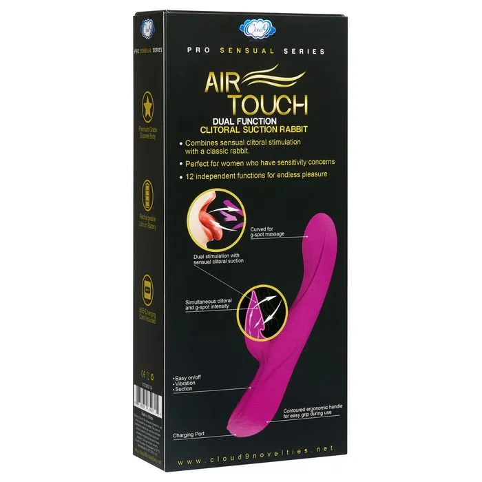 Vibrators Cloud 9 Cloud 9 Air Touch 1 Purple