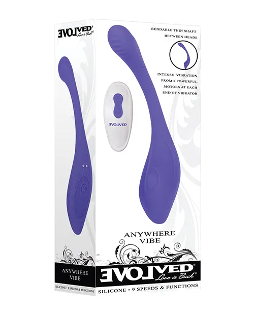 Vibrators Evolved Novelties INC Evolved Anywhere Vibe Blue