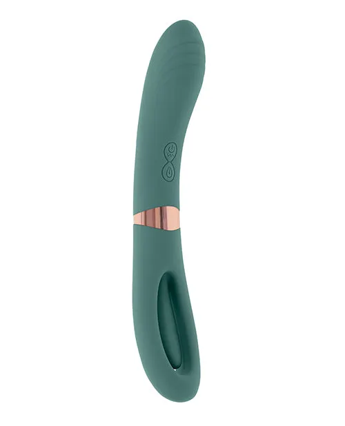 Vibrators Evolved Novelties INC Evolved Chick Flick GSpot Vibrator Teal