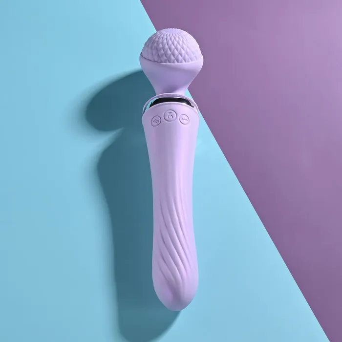 Vibrators Playboy Pleasure Playboy Pleasure VIBRATO Lavender 24 cm Rechargeable Massage Wand