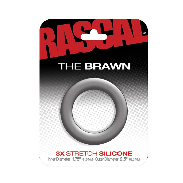 Vibrators Rascal The Brawn Cockring Grey Rascal