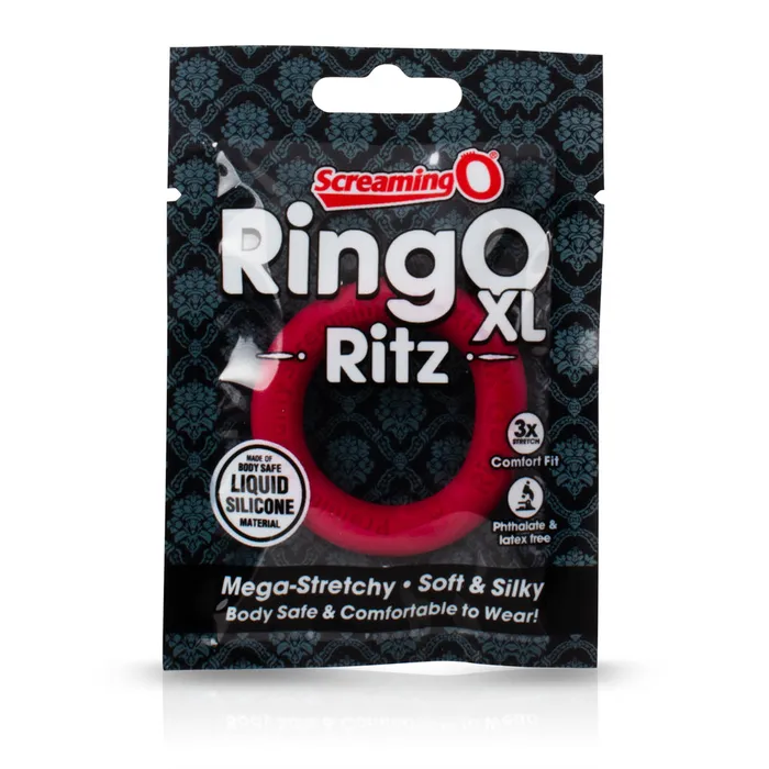 Vibrators Screaming O Ringo Ritz XL Red