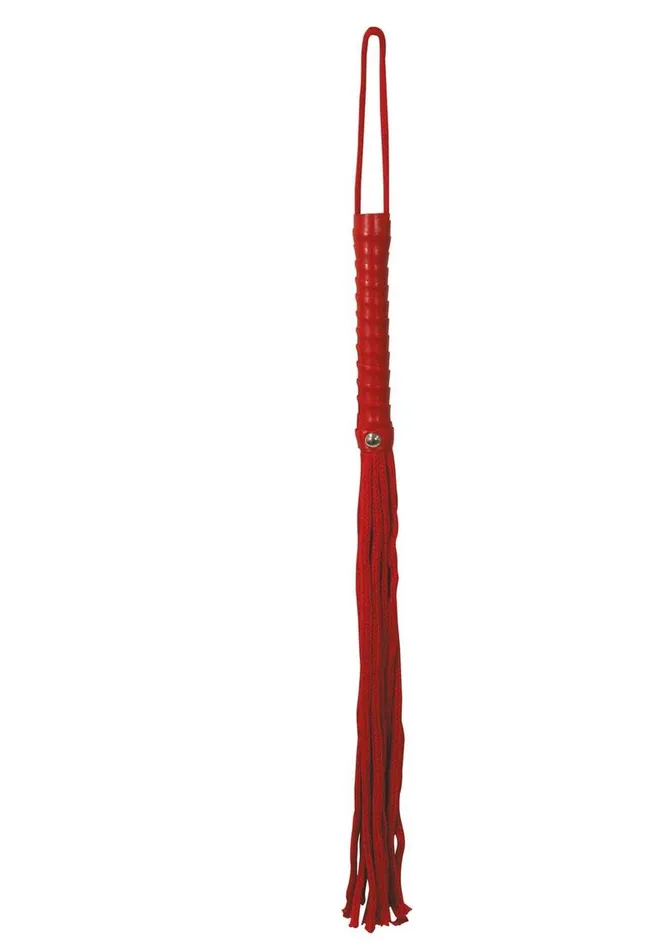 Vibrators Sex and Mischief Sex and Mischief Red Rope Flogger