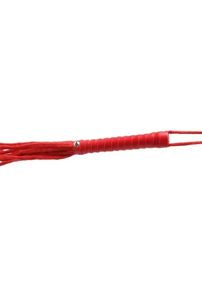 Vibrators Sex and Mischief Sex and Mischief Red Rope Flogger