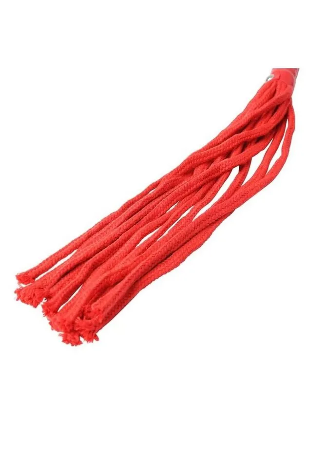 Vibrators Sex and Mischief Sex and Mischief Red Rope Flogger