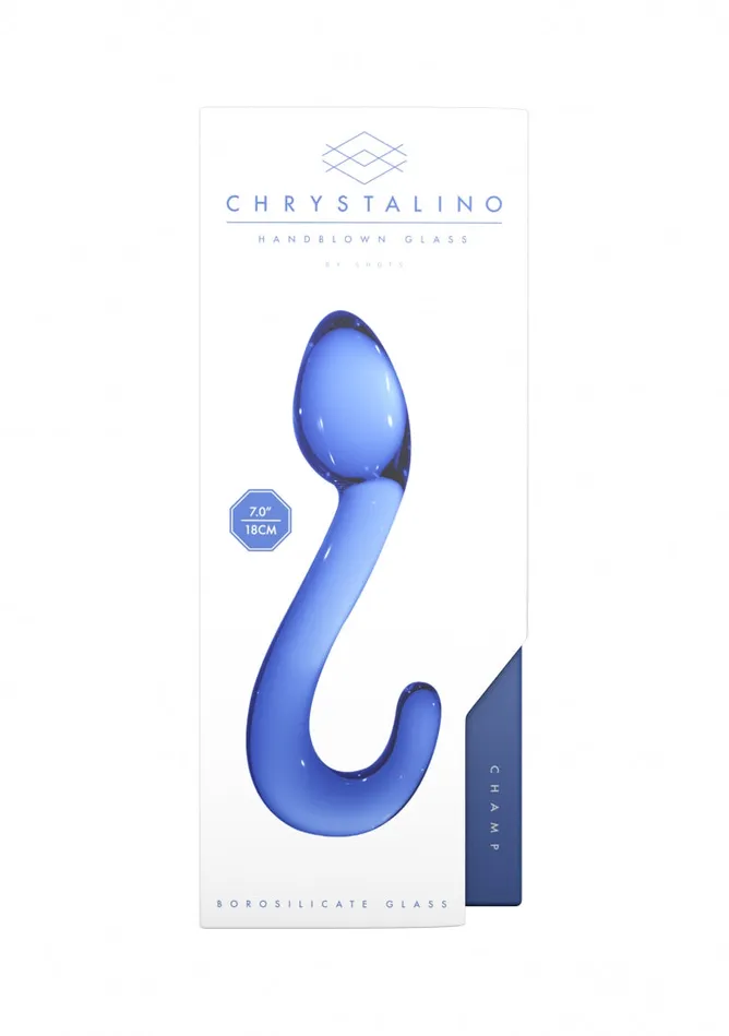 Vibrators Shots Chrystalino Chrystalino Champ Blue