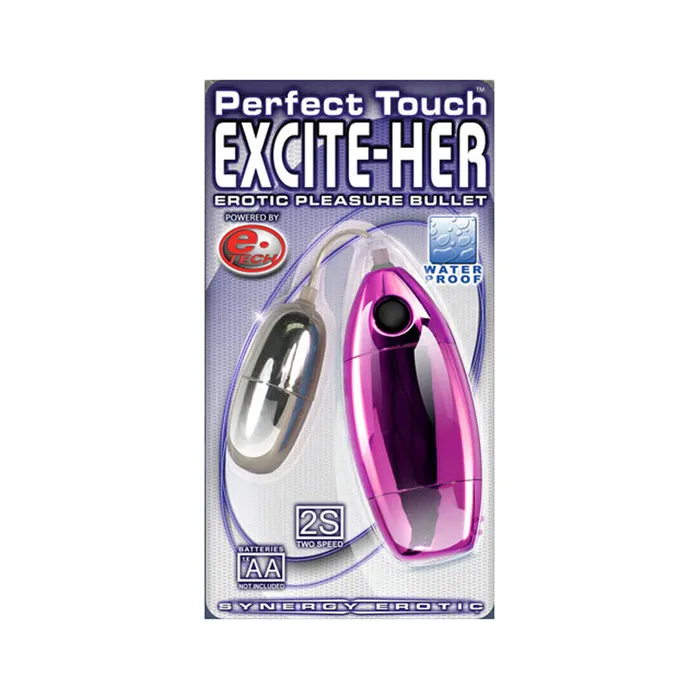 Vibrators Synergy Synergy Perfect Touch Excite Her Bullet Lust Pink