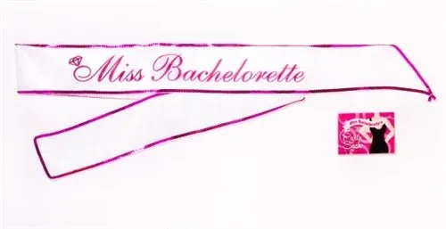 Vibrators Viridian Leto Miss Bachelorette Sash White