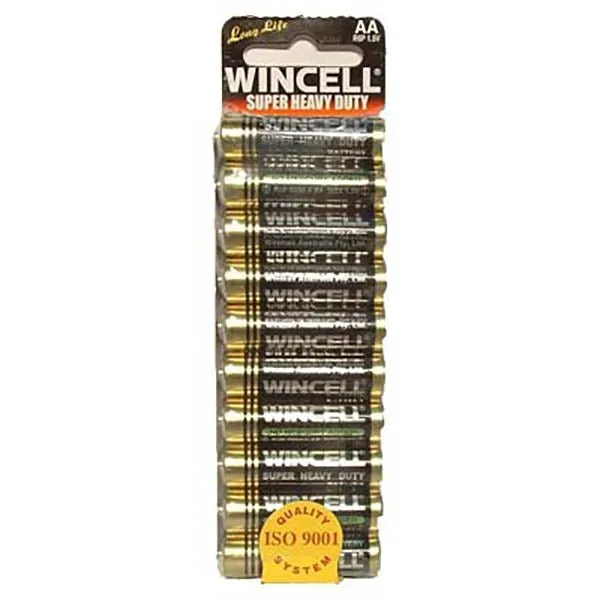 WincellWinmax Wincell Aa Super Heavy Duty Batteries AA 10 Pack Male Sex Toys