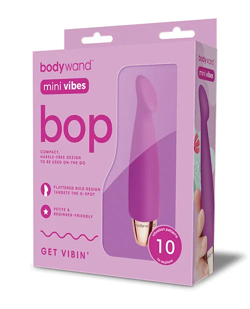 Xgen Vibrators Bodywand Mini Vibes Bop Purple