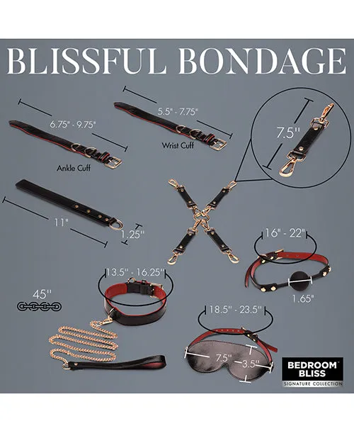 Xr LLC Bedroom Bliss Lovers Deluxe Bondage Set Couples