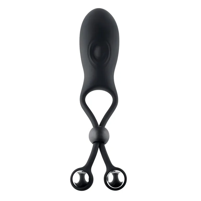 Zero Tolerance THE BIG BANG Black USB Rechargeable Vibrating Lasso Cock Ring Zero Tolerance Male Sex Toys