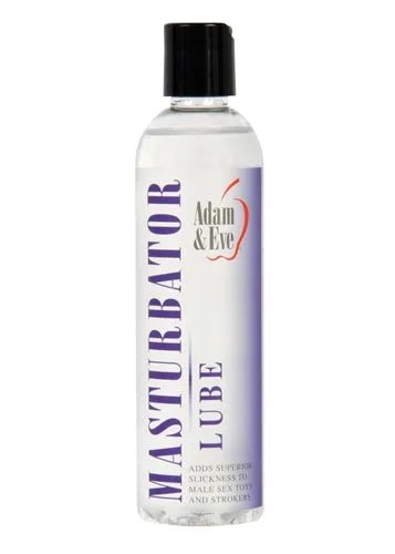 Adam and Eve Male Sex Toys Adam and Eve Masturbator Lube 8 Oz