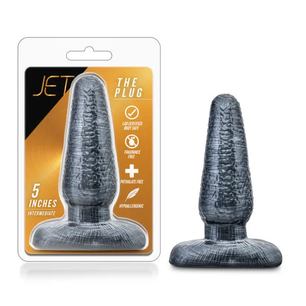 Anal Blush Novelties Jet The Plug Black