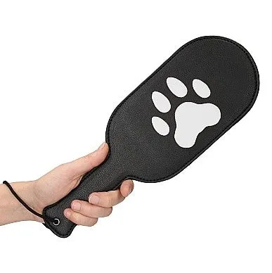 Anal Shots Toys Ouch Puppy Play Puppy Paw Paddle Black