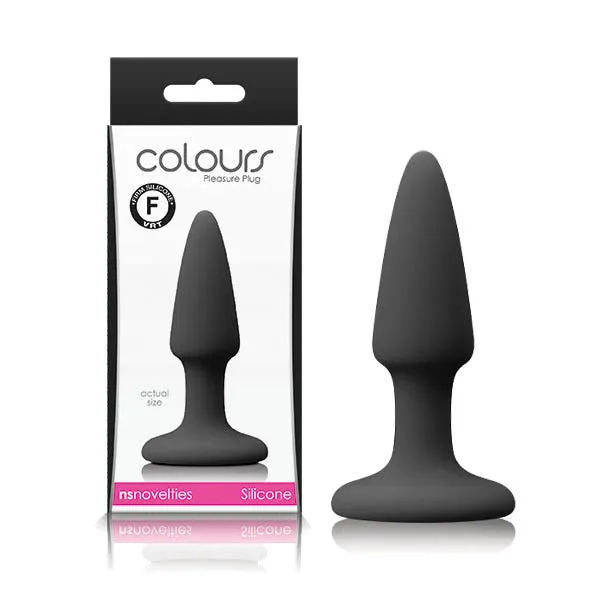 Colours Pleasures Mini Plug Black NS Novelties Anal