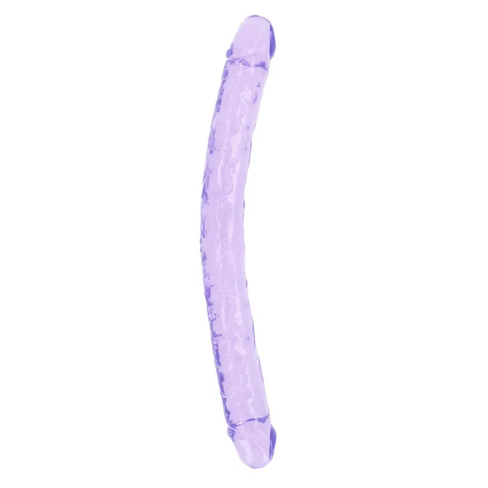 Dildos RealRock REALROCK 45cm Double Dong PURPLE