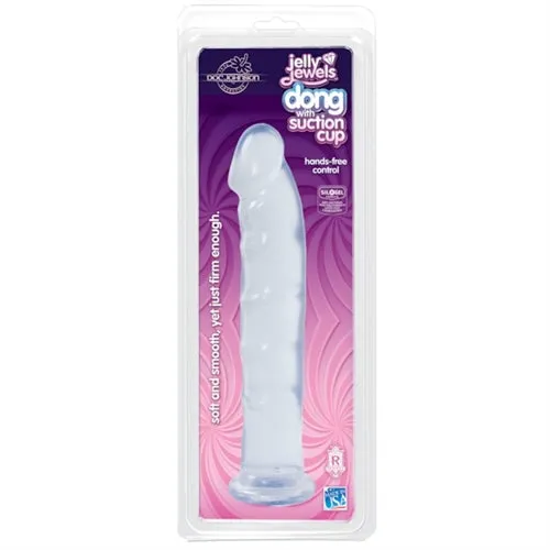 Doc Johnson Dildos Juicy Jewels Dong With Suction Cup Clear