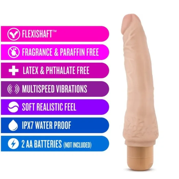 Dr Skin Reel Feel 85 inch Vibrator Light WIL Dildos