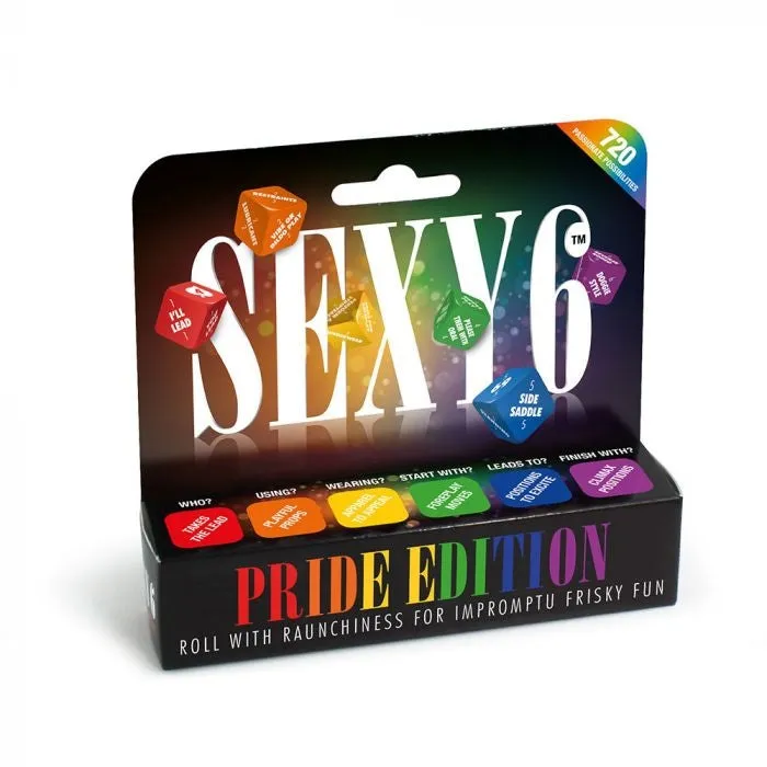 ENT SEXY 6 Pride Edition Dice Couples