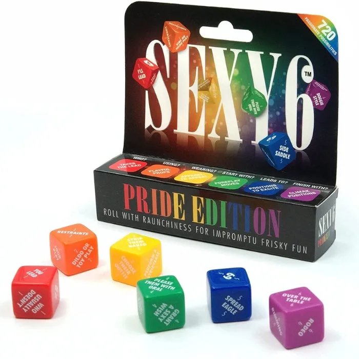 ENT SEXY 6 Pride Edition Dice Couples