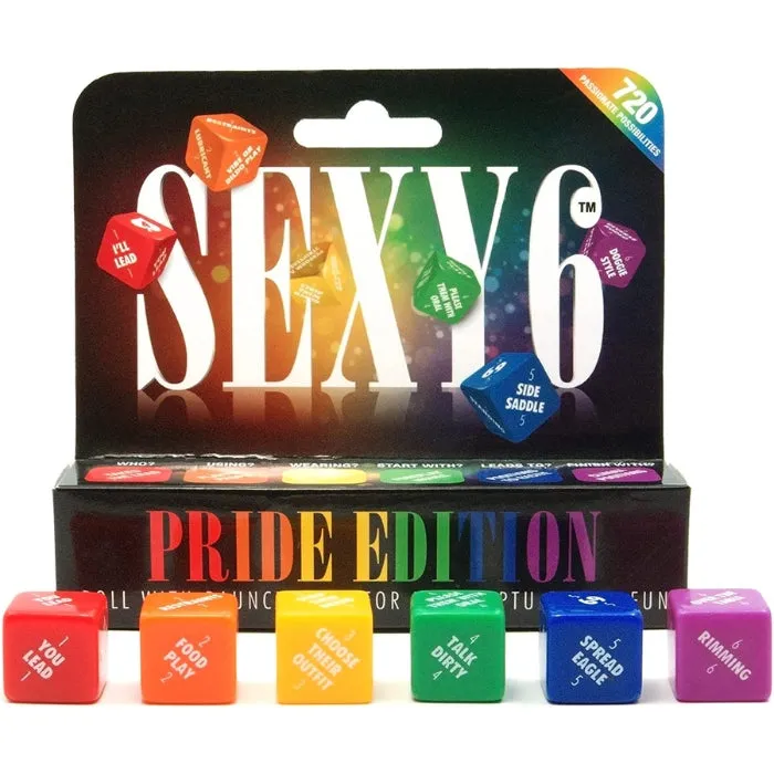 ENT SEXY 6 Pride Edition Dice Couples