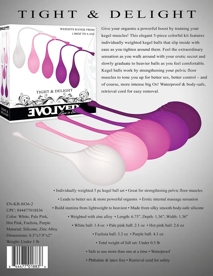 Evolved Novelties Evolved Tight Delight Vibrators