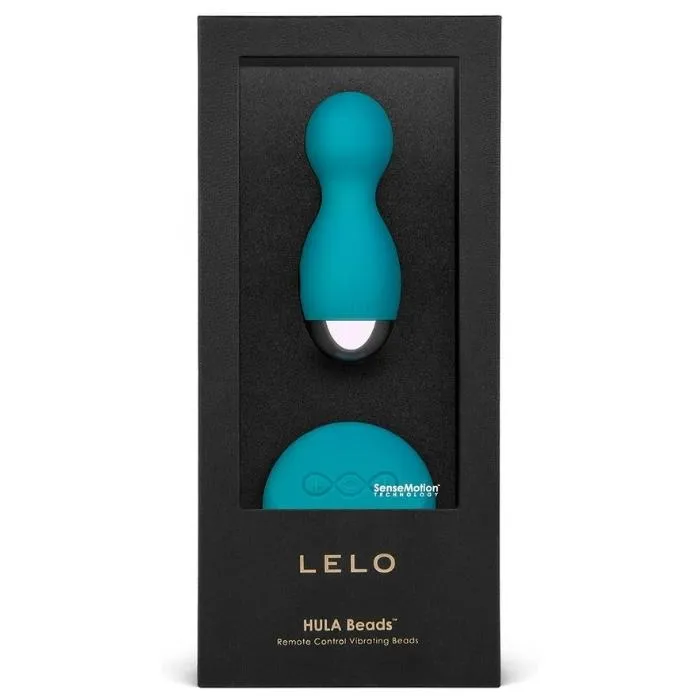 Female Sex Toys Lelo Vibrator Remote Control Hula Beads Ocean Blue Lelo