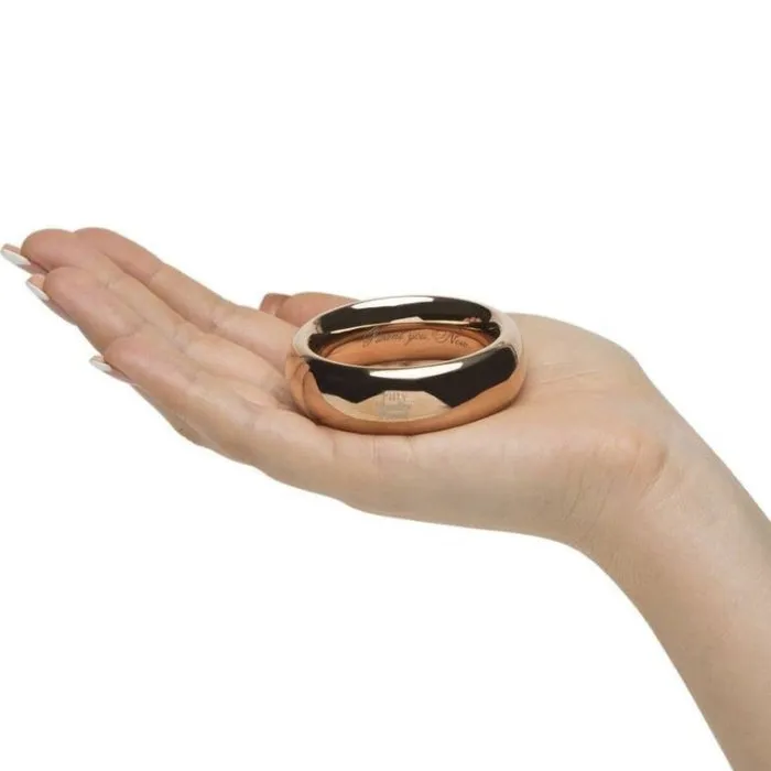 Fifty Shades of Grey Steel Cock Ring I Want U Now STR Male Sex Toys