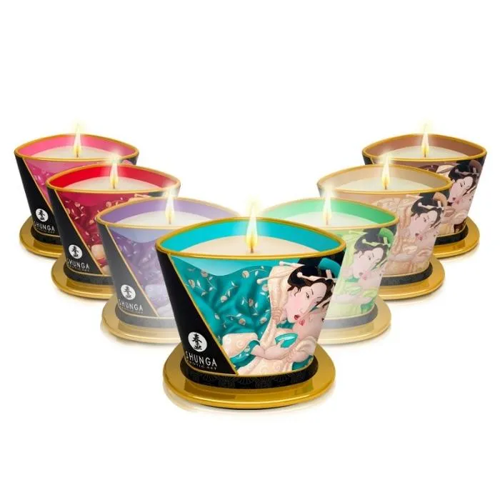 HOL Vibrators Shunga Candle Island Blossoms 170ml