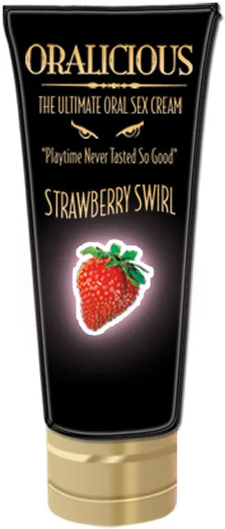 Hott Products Vibrators Oralicious Strawberry Swirl 2 Fl Oz