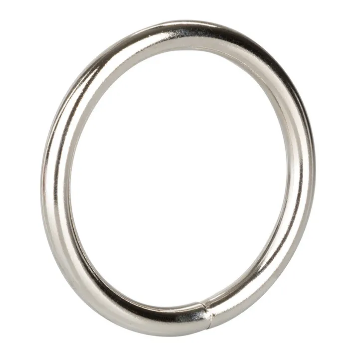 Male Sex Toys Silver Cock Ring Large CalExotics