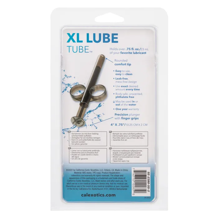 Male Sex Toys Xl Lube Tube Smoke California Exotic Novelties