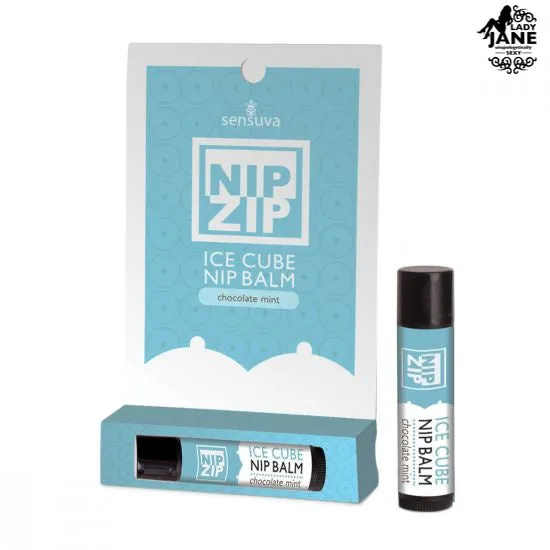 Nip Zip Ice Cube Nip Balm Chocolate Mint 4g Other Vibrators