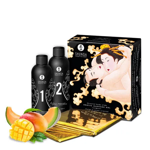 Oriental Body to Body Massage Gel Melon Mango Shunga Couples