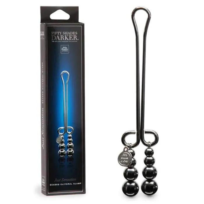 PAR Vibrators Fifty Shades of Grey Clit Clamp Beaded Just Sensation