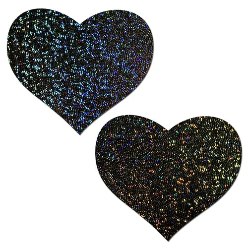 Pastease Glitter Heart Black Pastease Anal