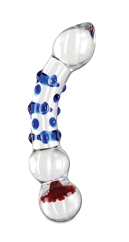 Pipedream Icicles No 18 Clear Blue Dildos